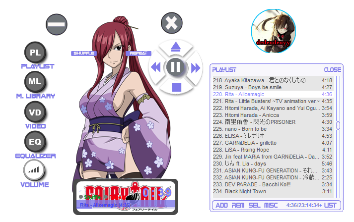 Hentai winamp skins